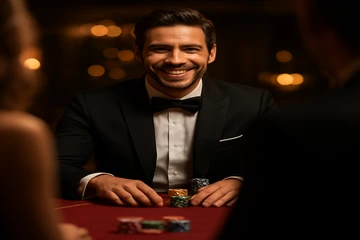 উজ্জ্বল রুলেট চাকা ও ক্যাসিনো চিপসের দৃশ্য, যা সরাসরি গেমের উত্তেজনা বাড়ায়