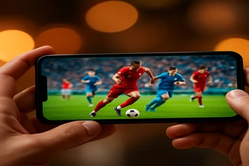 মোবাইল-বান্ধব ক্যাসিনো ইন্টারফেসের একটি উদাহরণ